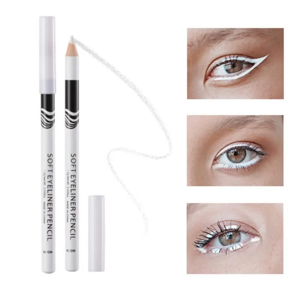 

Matte White Eyeliner Waterproof Long Lasting Glossy Eyeliner Eye Makeup Tools