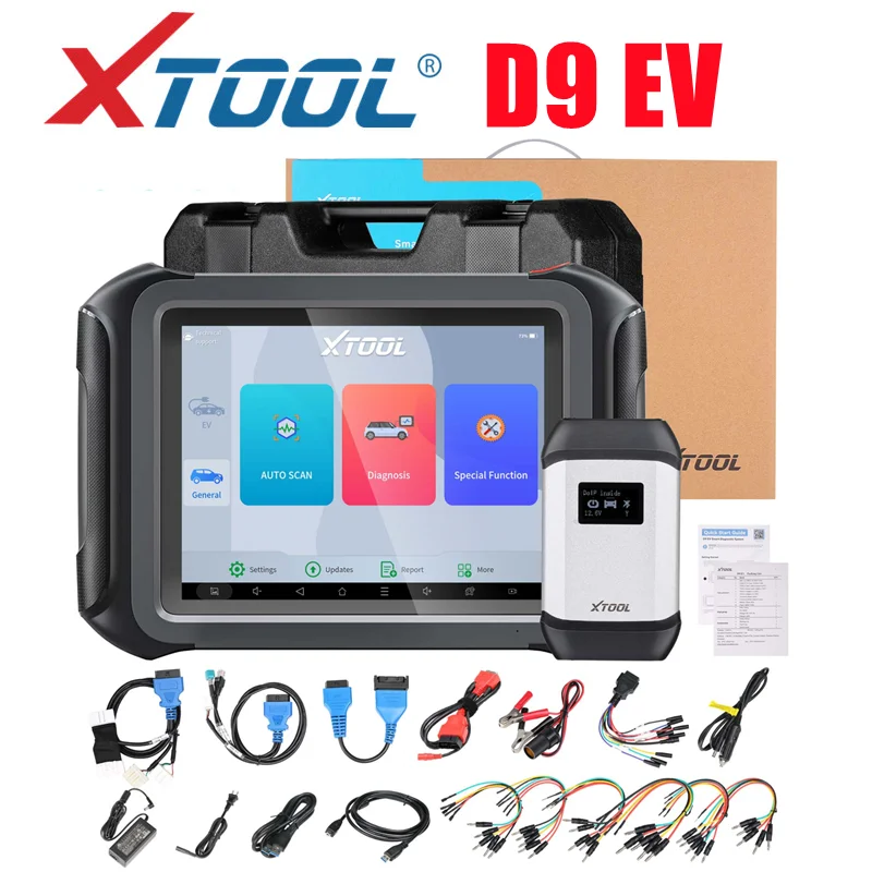 XTOOL D9EV D9 EV Car Diagnostic tools for Tesla / BYD Energy Vehicles