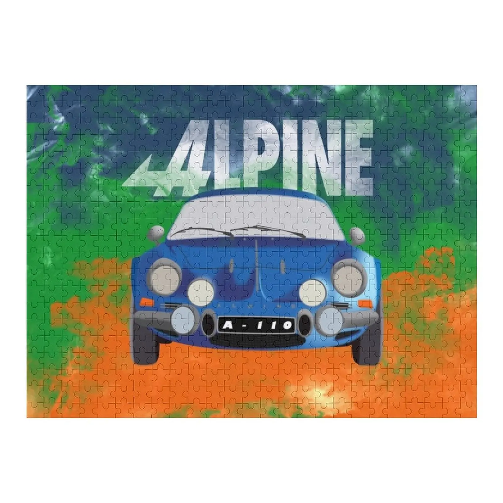 

Alpine A-110 Jigsaw Puzzle Custom Gifts Wood Name Custom Kids Toy Customized Picture Puzzle