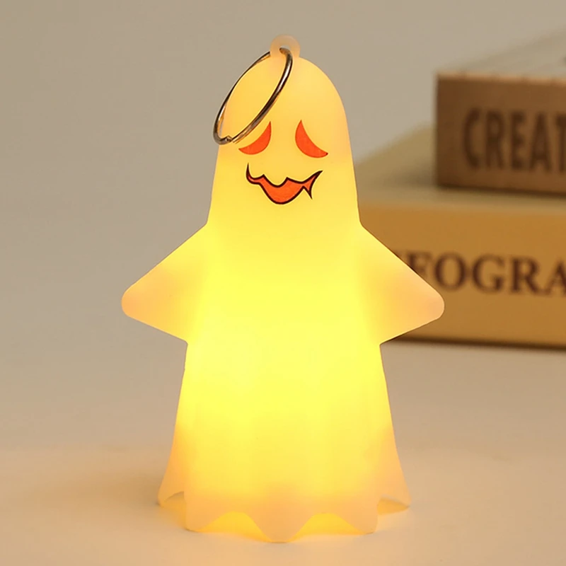 

1Set Halloween Decoration Ghost Lamp Desktop Decoration Halloween Ornament Ghost Lamp Ornament Decoration Ornament