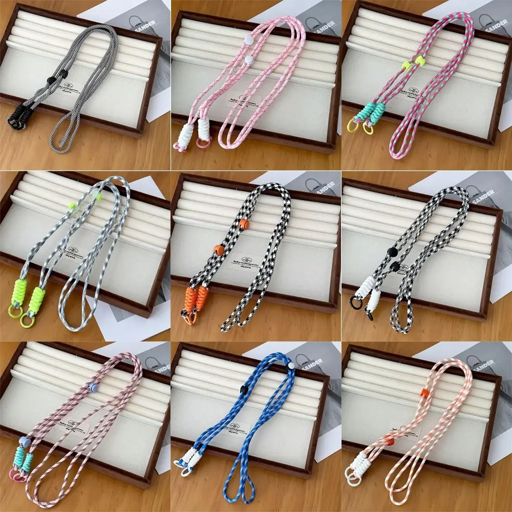 Casual Replacement Crossbody Bag Chain Strap Adjustable Detachable Phone Lanyard Stripe Phone Hanging Rope Bag Accessories