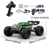 16102 1:16 Rc Car With Led Light 4WD 50km/h Off-road Vehicle High Speed Drift Car For Kid Vs Wltoys Boys Kids Birthday Gifts 6