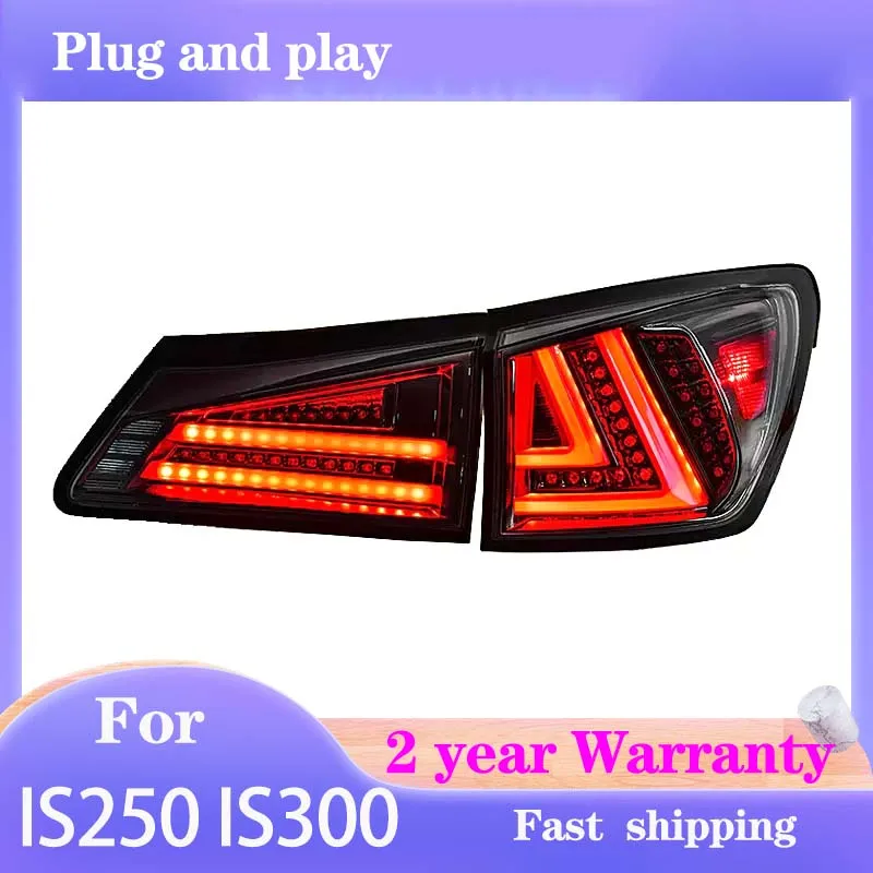 

Car Styling for Lexus IS300 Tail Lights 2006-2012 IS250 Tailight IS350 Rear DRL Fog Brake Reversing Turn Signal