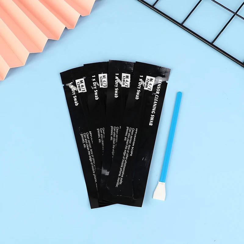 [H]5개입 드라이 12mm/24mm 카메라 센서 청소용 면봉 키트 디지털 카메라 렌즈 클리너 면봉 (카메라용)