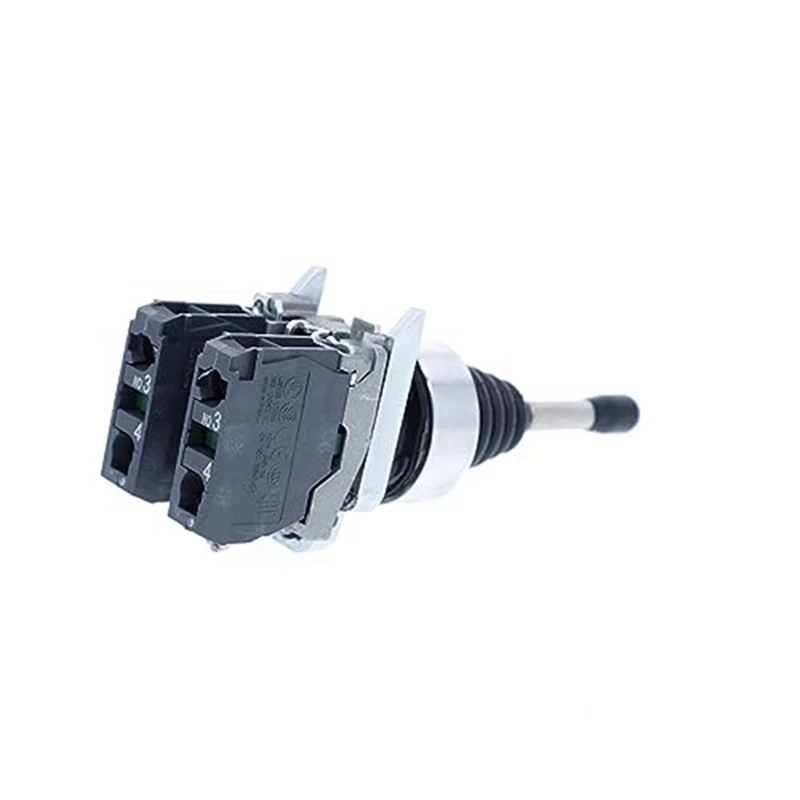 1 PCS XD4PA22 Electric Joystick Controller Master Switch Spring Return Mechanism, Metal+Plastic 1 Normally Open Contact Type