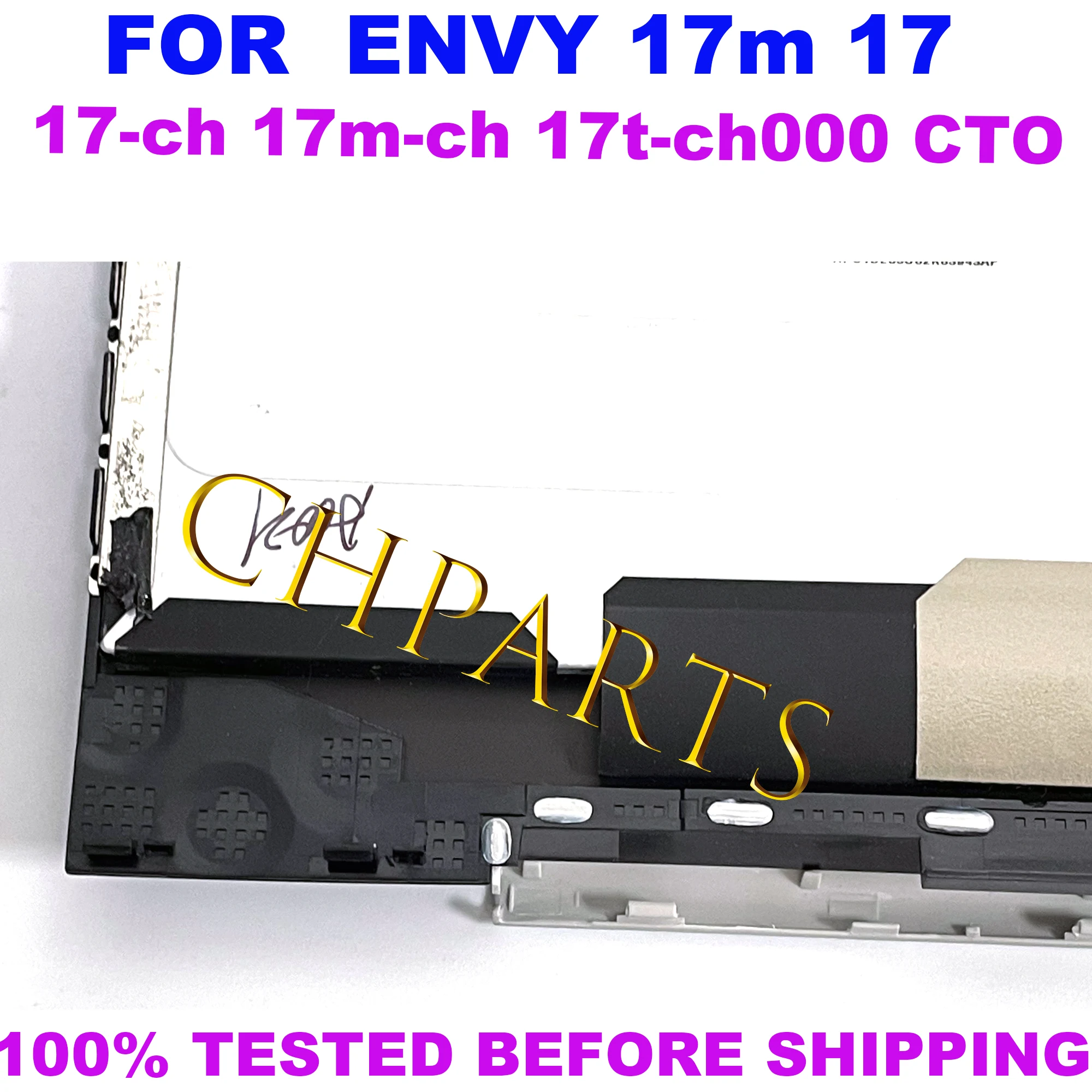 thumbnail image 2 of L87971-001 Replacement Touch Screen Display For HP Envy 17-CG 17T-CG 17M-CG Laptops – 17.3" FHD IPS 2 of 13