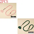 2PCS-Pink Green