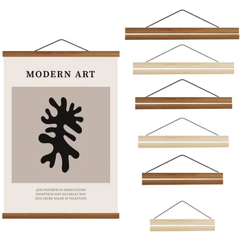 Magnetic Wooden Poster Frames 1