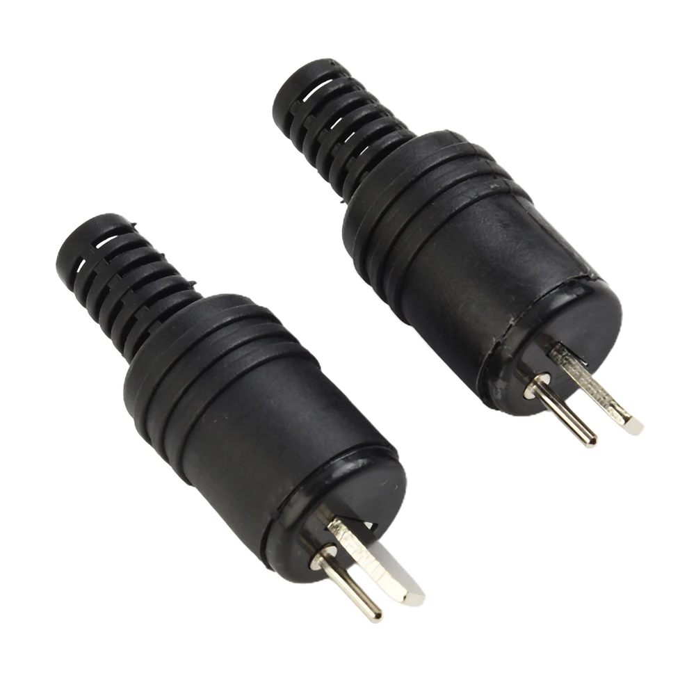 conector de audio 2 pinos preto din hi fi 220v 01