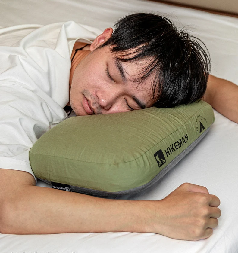 Description Picture 2 of itemMemory foam pillow outdoor camping travel cervical pillow portable lunch break pillow slow rebound memory pillow