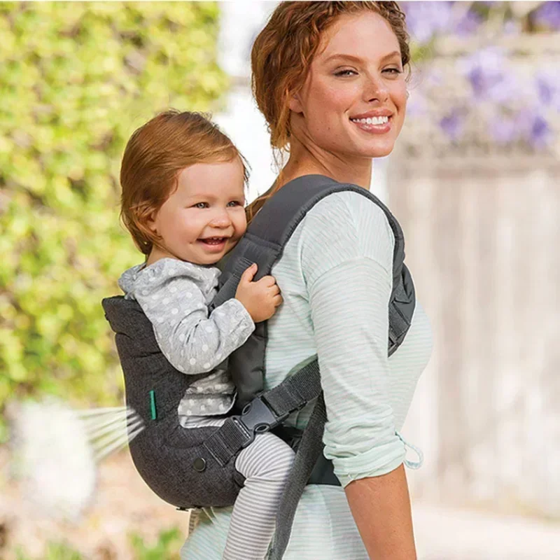 Versatile All-Season Baby Carrier with Four Carry Methods