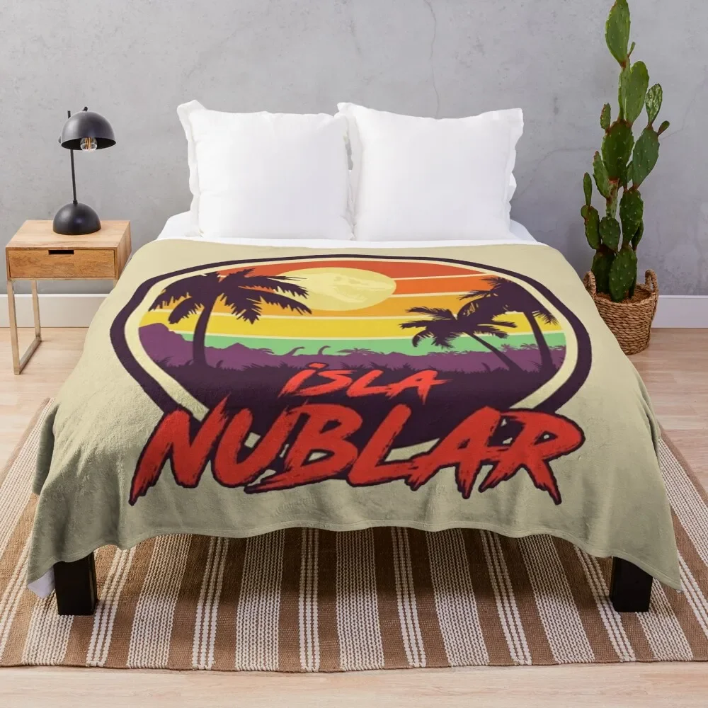 

New Isla Nublar Holiday Throw Blanket Plush Warm Blankets