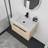 Floating Vanity Bathroom, 30 Inch Bathroom Vanity with Sink, Wall Mounted , Soft Closed Doors, Integrated Sink, Engineered Wood 6