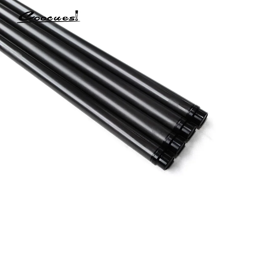 Carbon Fiber Shaft foam Black Technology Low Deflection Pool Cue Front Part for Billiard Play Break Snooker Cue Shaft