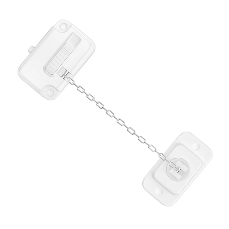 Refrigerator Lock Fridge Safety Lock, Heavy Duty Punching Kid Proofing Lock