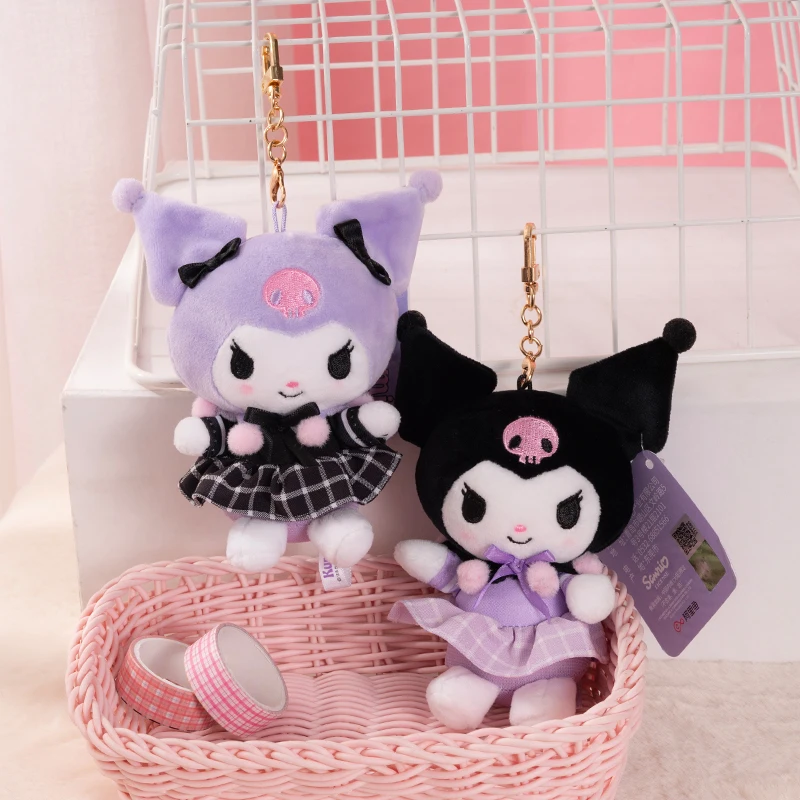 14CM Sanrio Pendant Kuromi Melody KT Cogimyun Cinnamoroll Pochacco Backpack Decoration for Boys and Girls backpack decoration