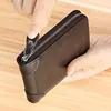 New Men Wallet Money Bag High Quality Fashion Soft PU Leather Card Holder Hasp Coin Pocket Purse Multi-card Personalized Wallets 4