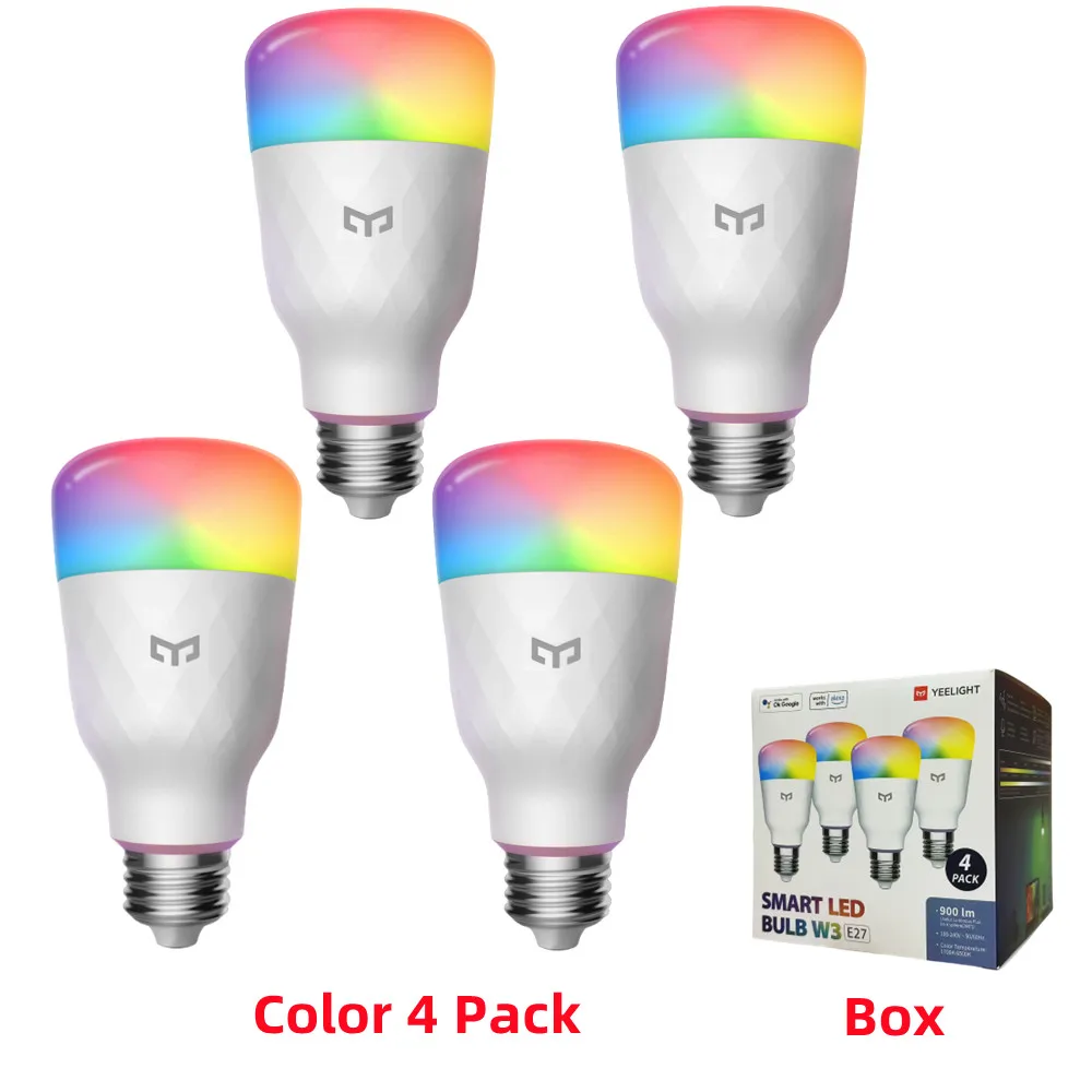 ตัวเลือกสินค้า หลอดไฟอัจฉริยะ Yeelight W3 ขั้ว E26 WiFi สั่งการด้วยเสียง