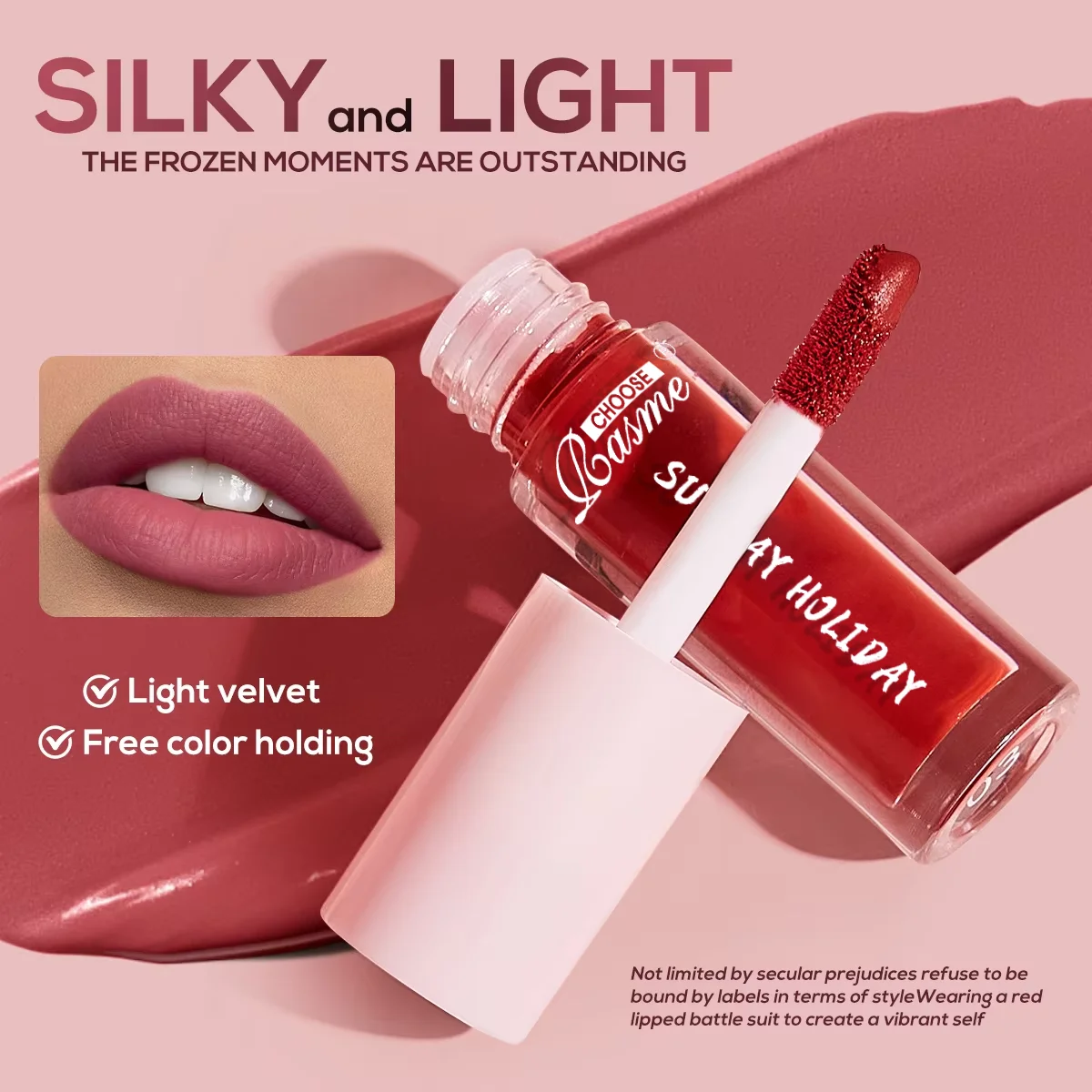Velvet Finish Lip Gloss Collection: Waterproof and Long-Lasting Moisturizing Gift Set