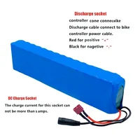 Pour Scooter électrique, vélos et Scooters, équipé d'un BMS, charge équilibrée, chargeur 42V, batterie au Lithium 10S3P 36V 100Ah 5