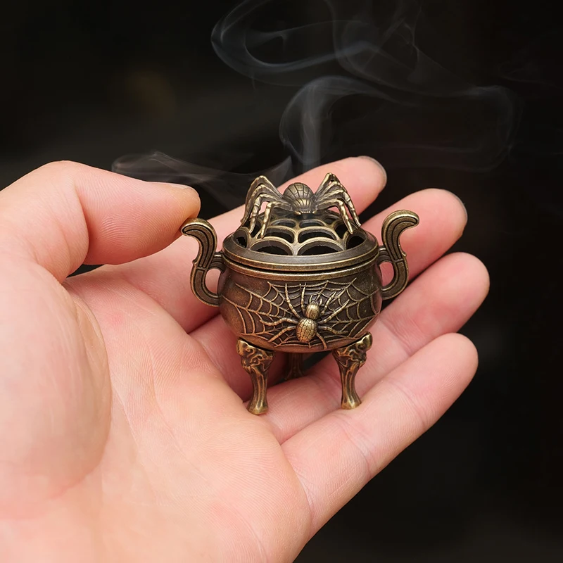 حلي مبخرة معدنية للاستخدام المنزلي، بخور برج داخلي...