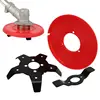 Garden Weeding Disc Blade 2/5 Teeth Blades For Grass Trimmer Lawn Mower Blade Garden Power Tools Electric Weeder Accessories 1