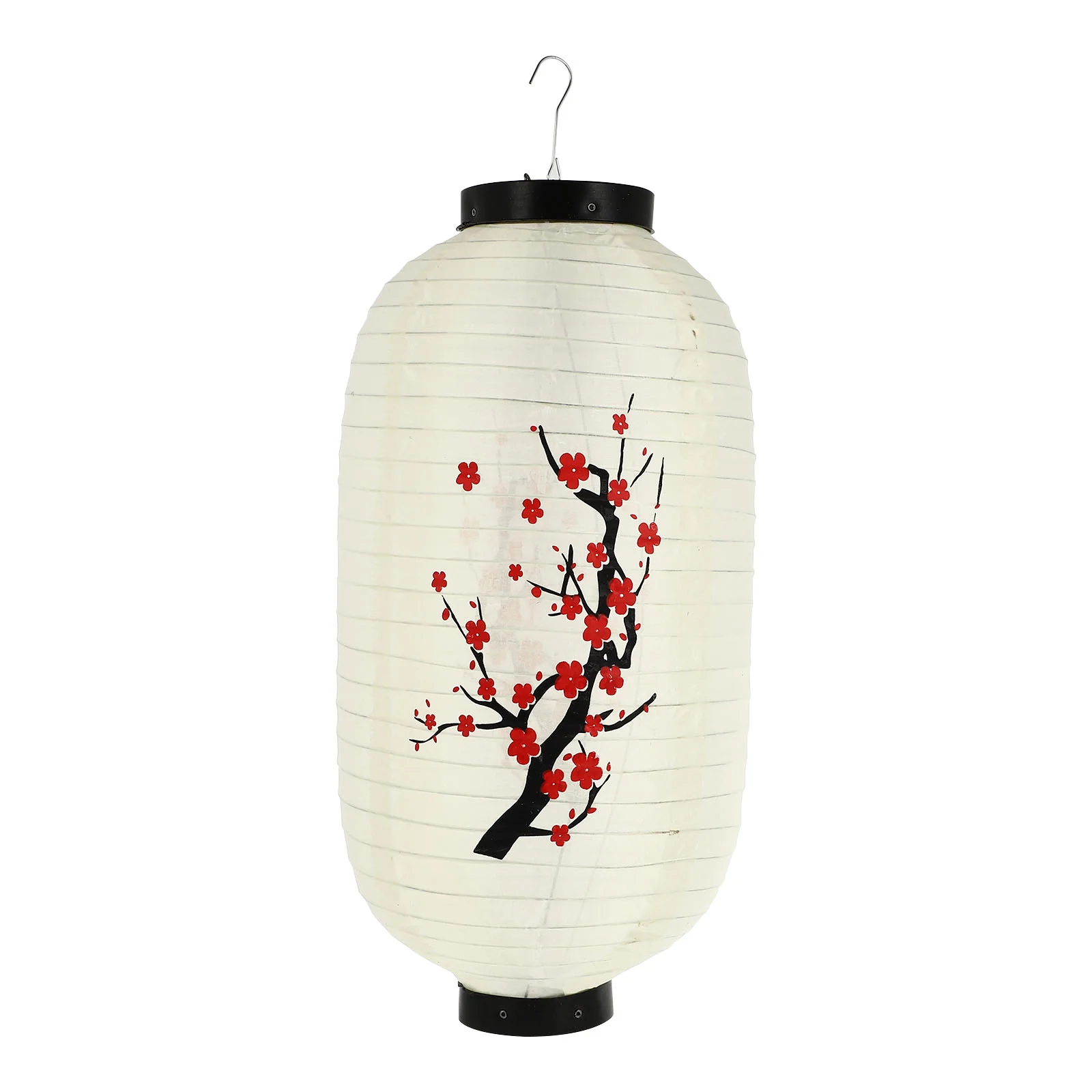 

Lantern Light Plum Outdoor Hanging Chinese Paper Lanterns Wrought Iron Japanese Restaurant