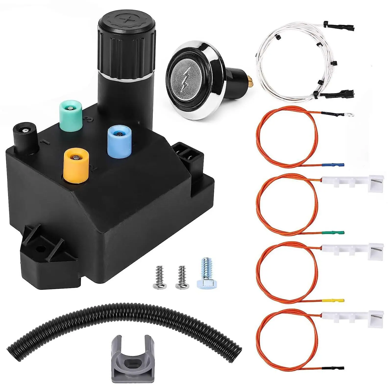 

Grill Ignitor Kit High quality Ignitor Kit for Weber Genesis II 310/315 Gas Grills Reliable and Safe Ignition Process