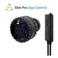 ZKSJ Third generation Mini Slim 2000 Slim 3000 Mini Aquarium Wave Maker Circulation Pump 3 Wave Patterns No control program 1