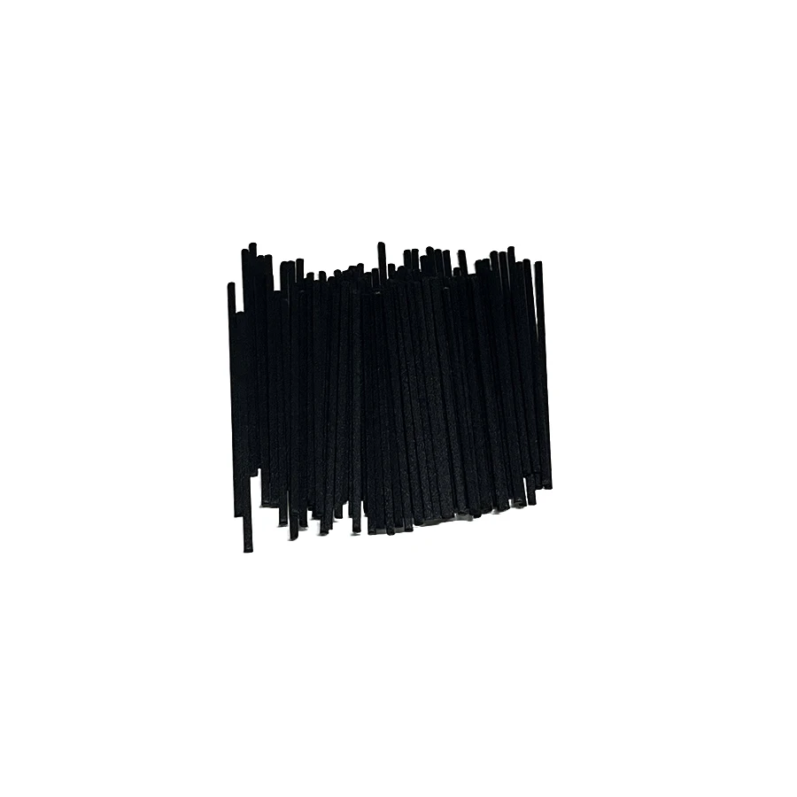 Aroma Diffuser Sticks 20pcs L10cm D3mm Black/White Aroma Diffuser Fibre Sticks Essential oil Reed Diffuser Replacement Refill Sticks for Air Freshener