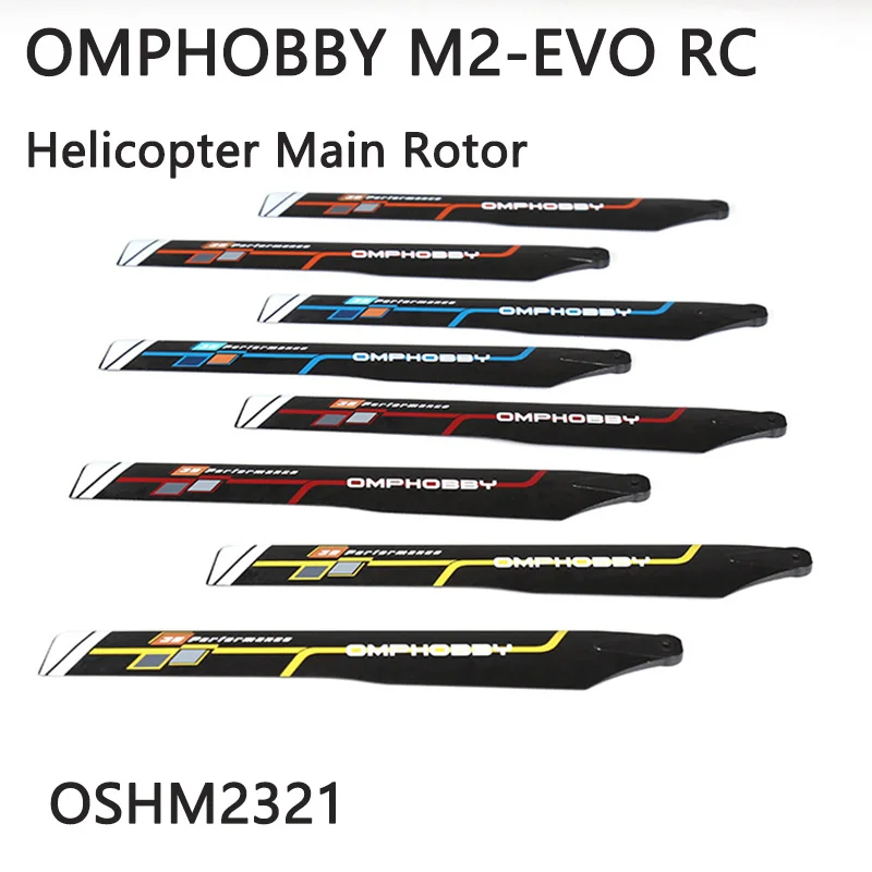 

OMPHOBBY M2 EVO M2-EVO RC Helicopter Model Authentic Parts Main Rotor OSHM2321