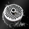 Meat grinder blade accessories universal 32 type blade head set round blade grate stainless steel orifice plate discharge plate 3