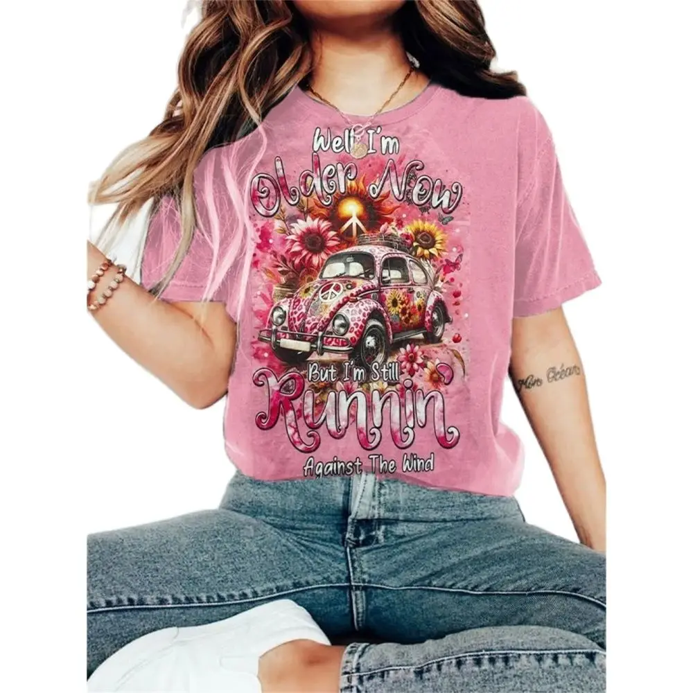 

Women's T-Shirts Cartoon Characters 3d Print Rose T-Shirt Harajuku Casual Short Sleeve Top Tee O Neck Oversized Female Clothing