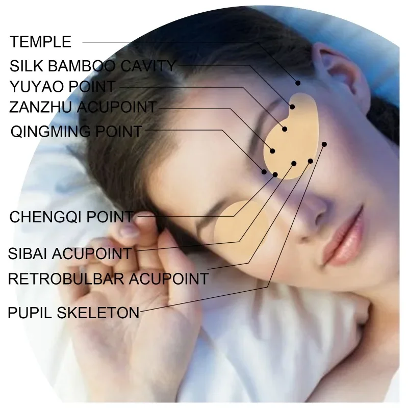Wormwood Eye Patch Protect Eyesight Keep Good Vision dry itchy Eye Care Sticker Relieve Fatigue Myopic Massage Plaster 10pcs 4