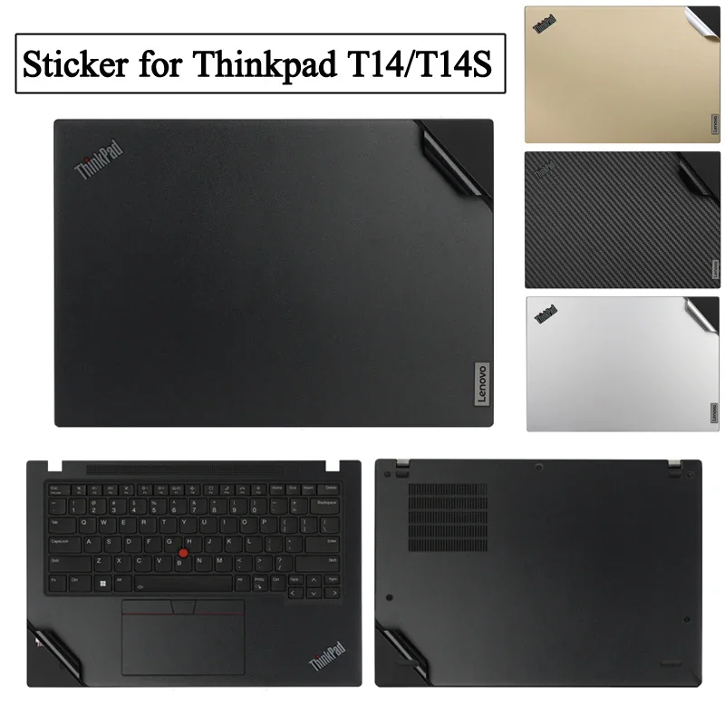 Anti Fingerprints Pre-cut Laptop Adesivo Pele Película de Capa Protetora de Tela Thinkpad T14 T14s P14s Gen 2023 2023 2023