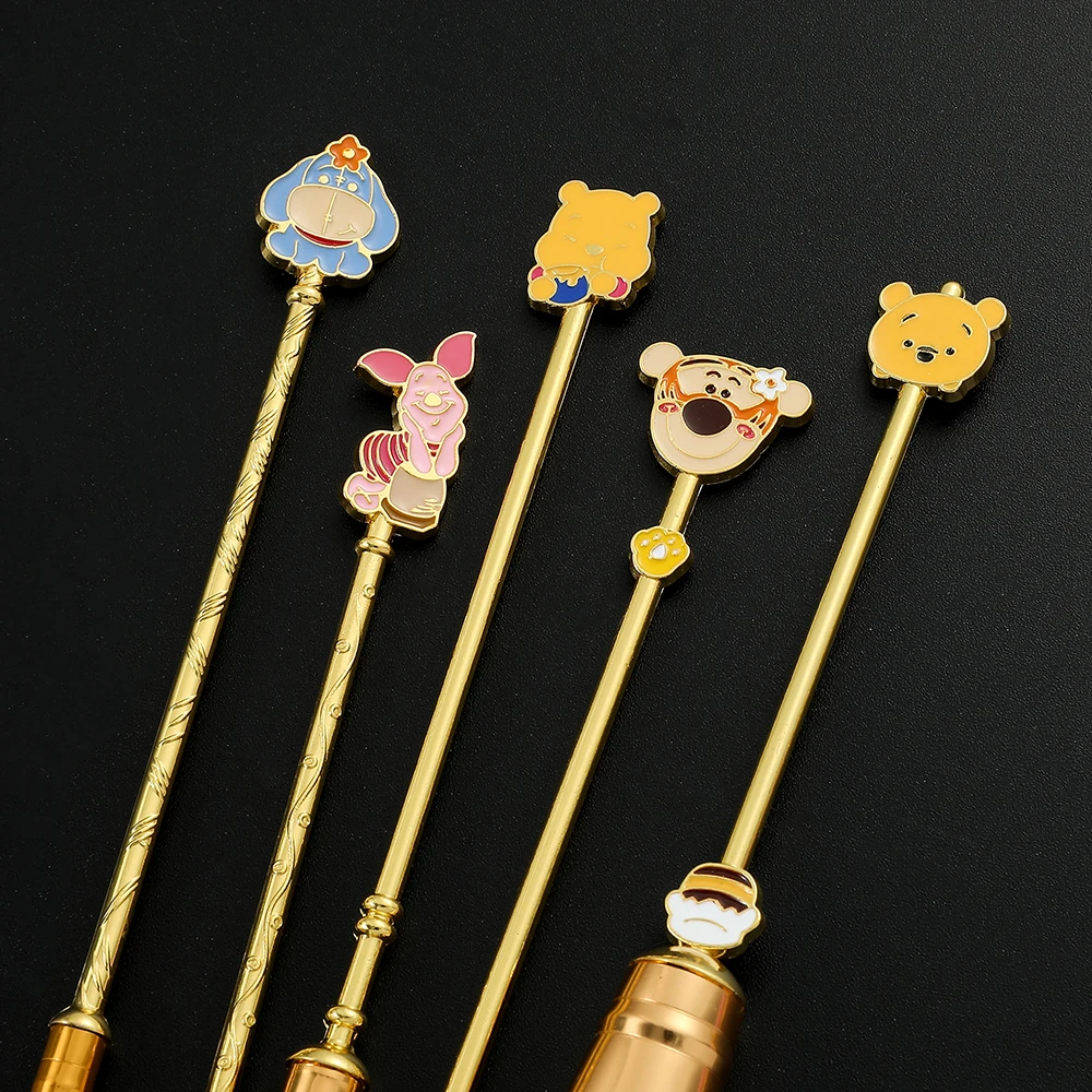 Description Picture 4 of item5Pcs/Set Kawaii Pooh Bear Piglet Tigger Eeyore Makeup Brushe Sets Professional Beauty Cosmetic Tool Eyeliner Gift for Girlfriend