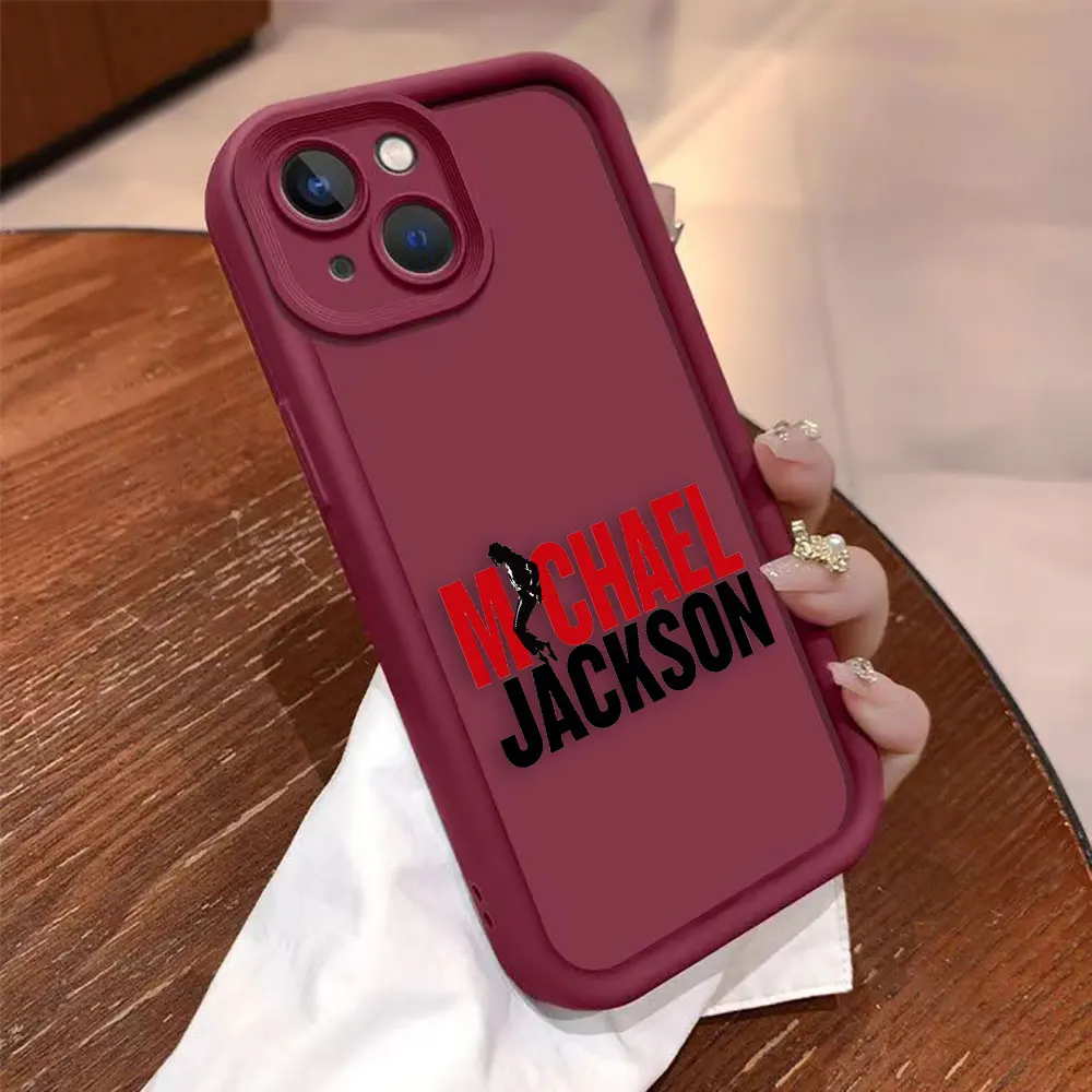 Stylish Michael Jackson Cover TPU Phone Case