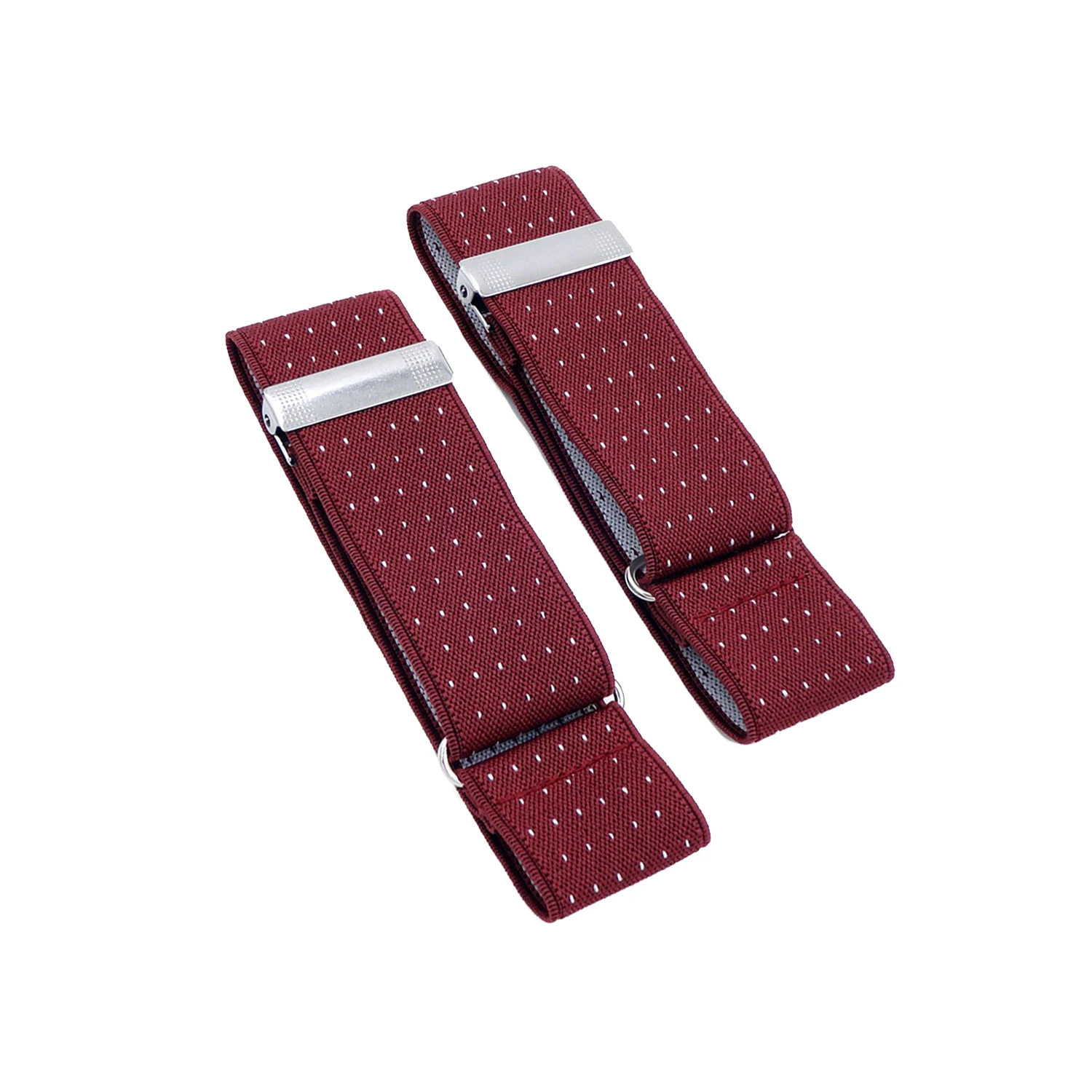 Men Business Elastic Adjustable Shirt Sleeve Cuff Holder Garter Strap Arm Band Sleeve Bracelet Anti-Slip Cuff Holder Armband