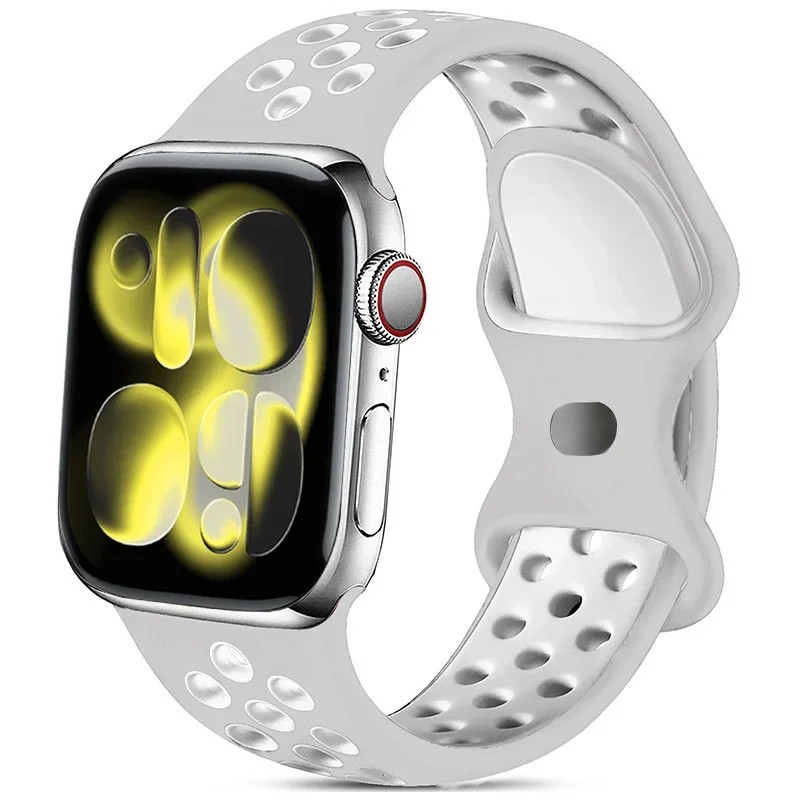 Breathable Sport Silicone Strap