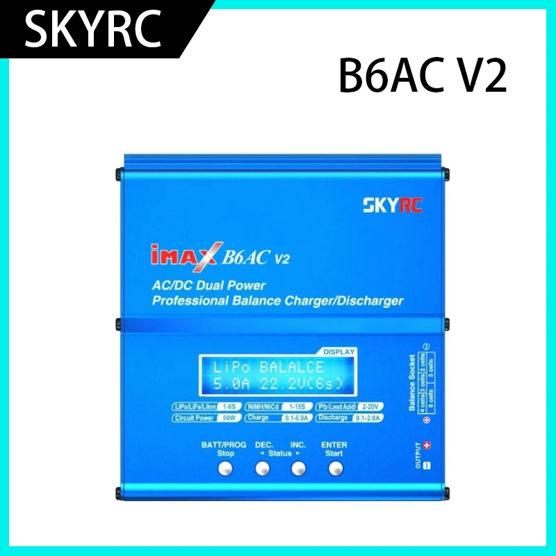 Future Flight Skyrc iMAX B6AC V2 バランス充電器/放電器バッテリー