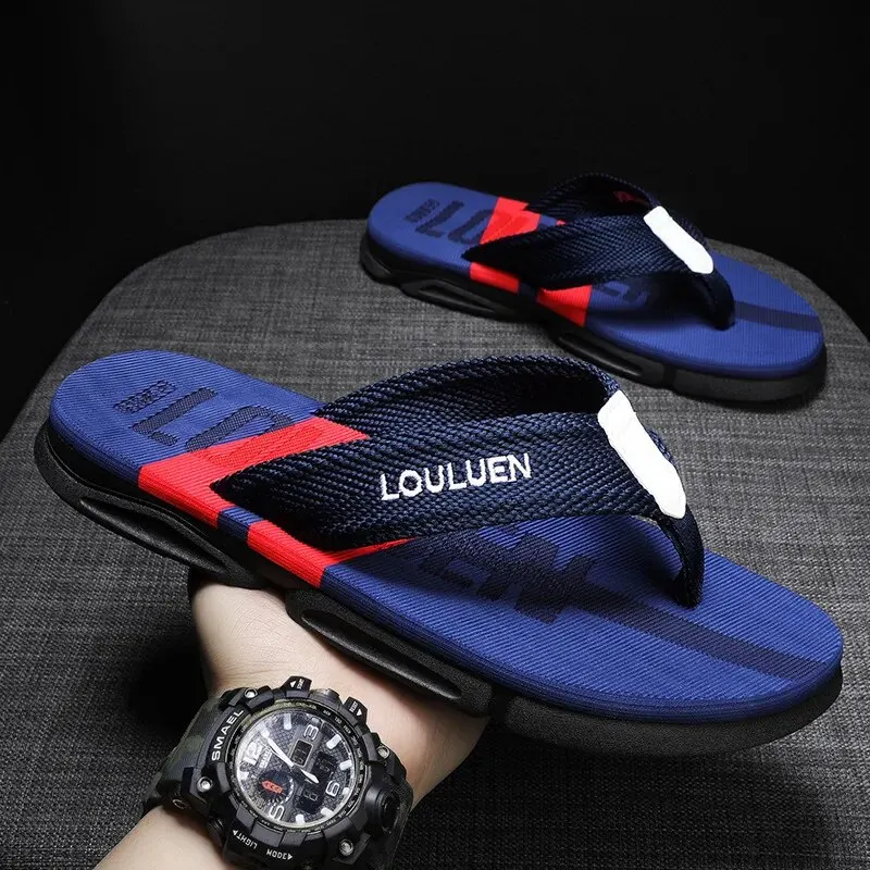 Flip Flops Men Summer Beach Casual Breathable Antiskid