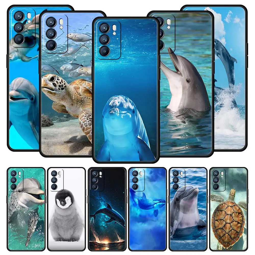 Ocean Animal Dolphin Phone Case - Artistic Design Protector Cover