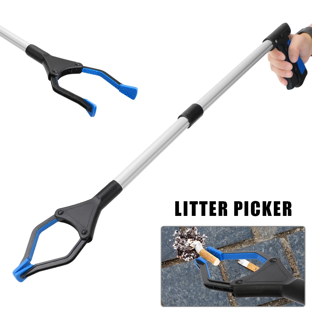 

Litter Reachers Pickers Gripper Extender Pick Up Tools Collapsible Garbage Grabber Foldable Portable