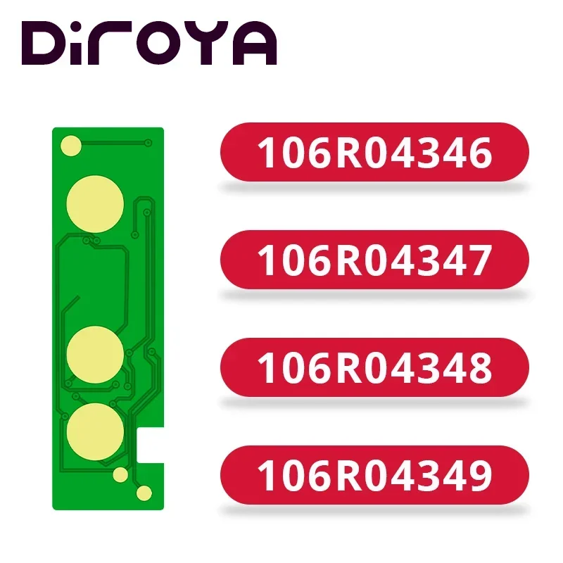 106 R04346 106 R04347 106 R04348 106 R04349 Chip Cartuccia Toner Per Xerox Phaser B210 B210Dni Workcentre B205 B215 B205Ni B215Dni