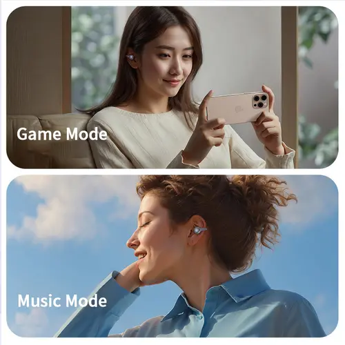 New Sport Earclip Wireless Headphone Bluetooth Earphone audífonos bluetooth inalámbrico Gaming LED Display for xiaomi huawei - Image 2