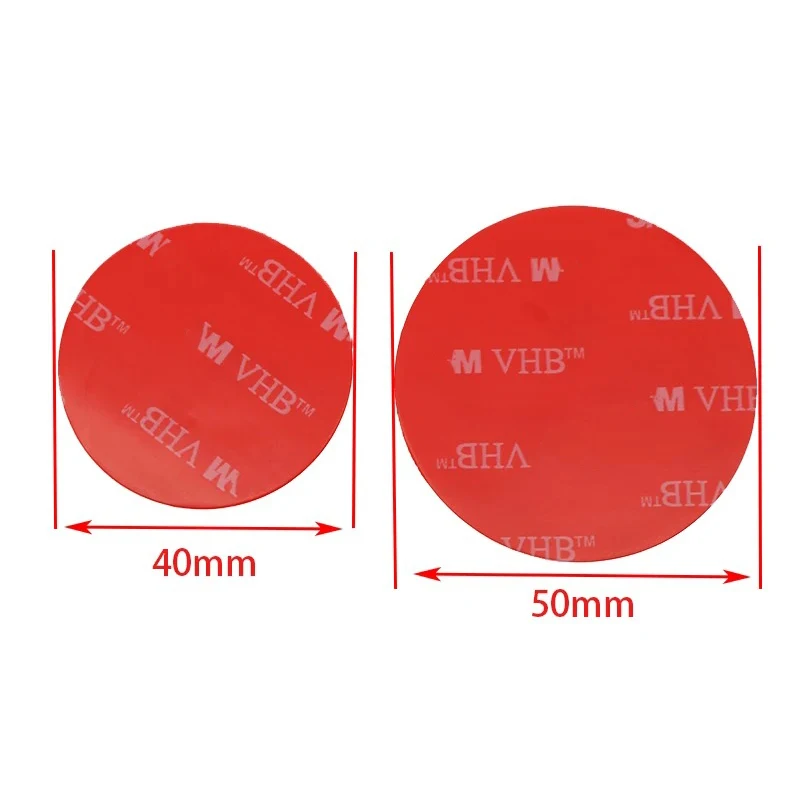 Double Sided Adhesive 4910 VHB Strong Clear Acrylic Foam Adhesive Office Paste Odorless Round Tape 40/50mm 18 Sheets/bag adhesive tape adhesive tapes