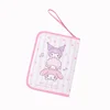 Hello Kitty Purse Kuromi Leather Zippe Portable Document Bag Bank Card Bus Card Passport Bag Card Holder Wallet Passport Cover 6
