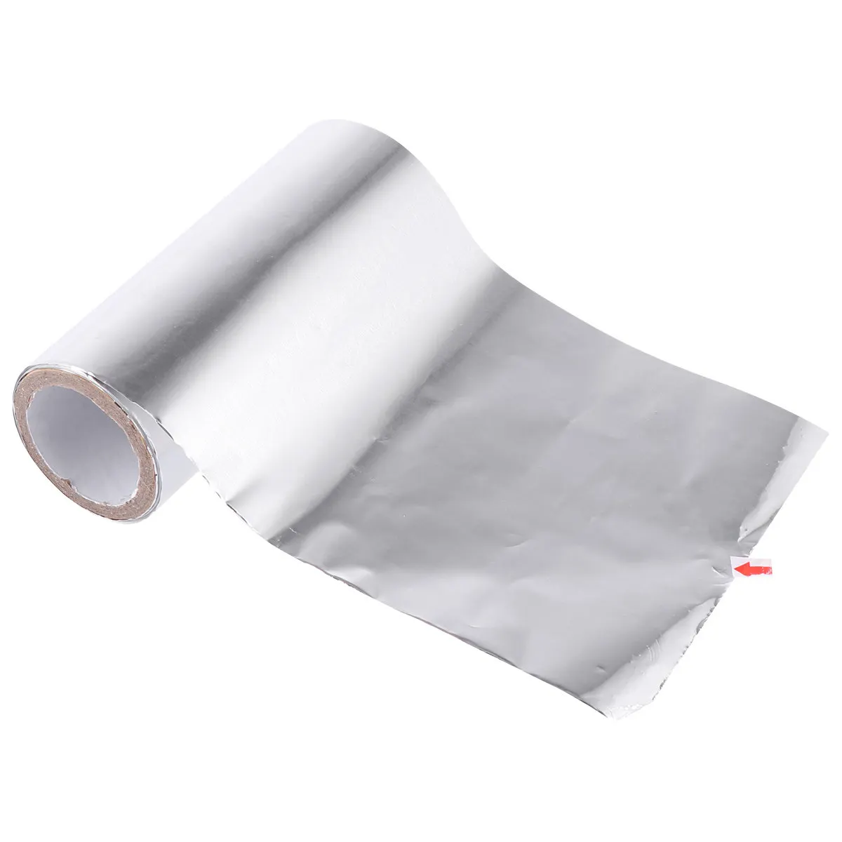 1롤 12cm 두께 미용 펌 호일 전문 내열성 틴포일 헤어 컬러링 스타일링 살롱 바버용 틴 포일
