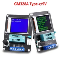 GM328A LCD Transistor Tester Diode Capacitance Voltage Frequency Meter PWM Square Wave Signal Generator Capacitor Leakage Tester 1