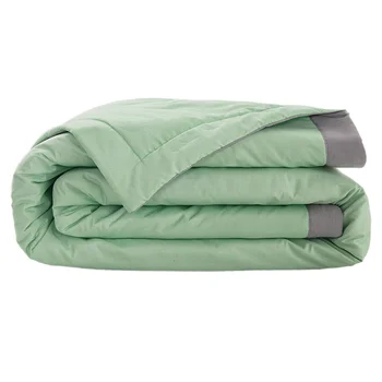 Couette légère en duvet de coton, plumes rafraîchissantes, pour temps chaud, couette fine d'été en coton biologique 1